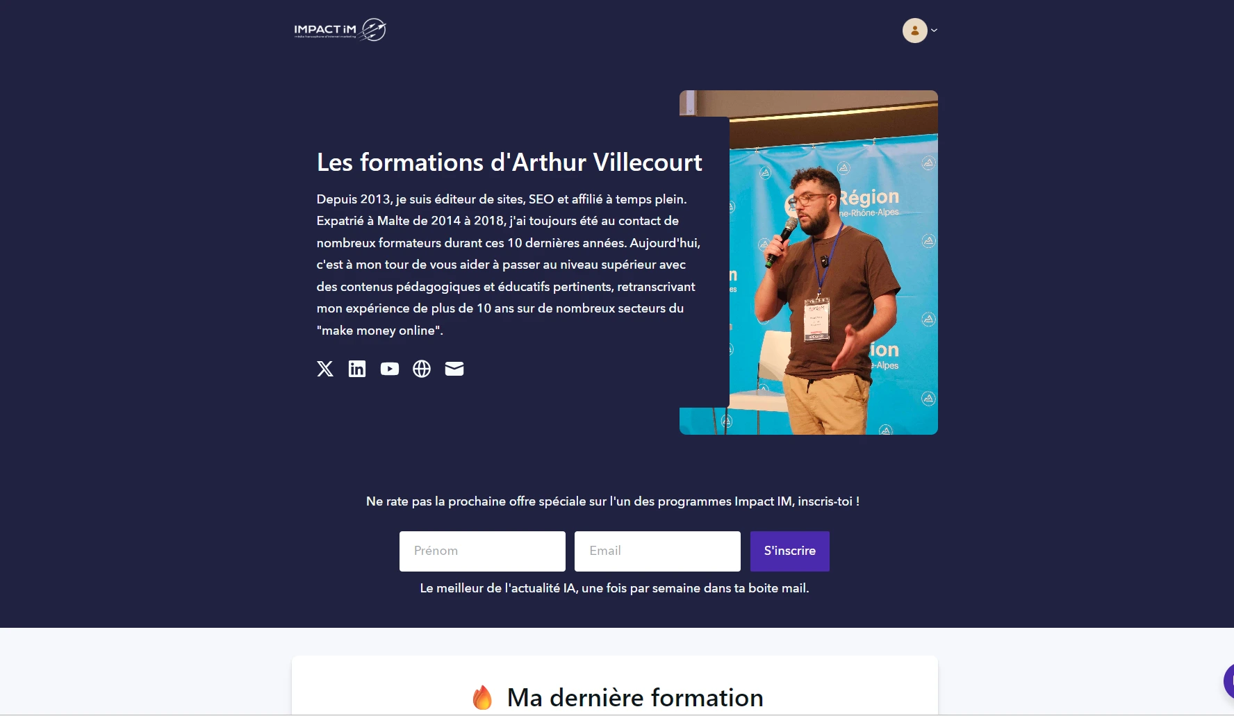 Formation revolution Ia athur Villecourt