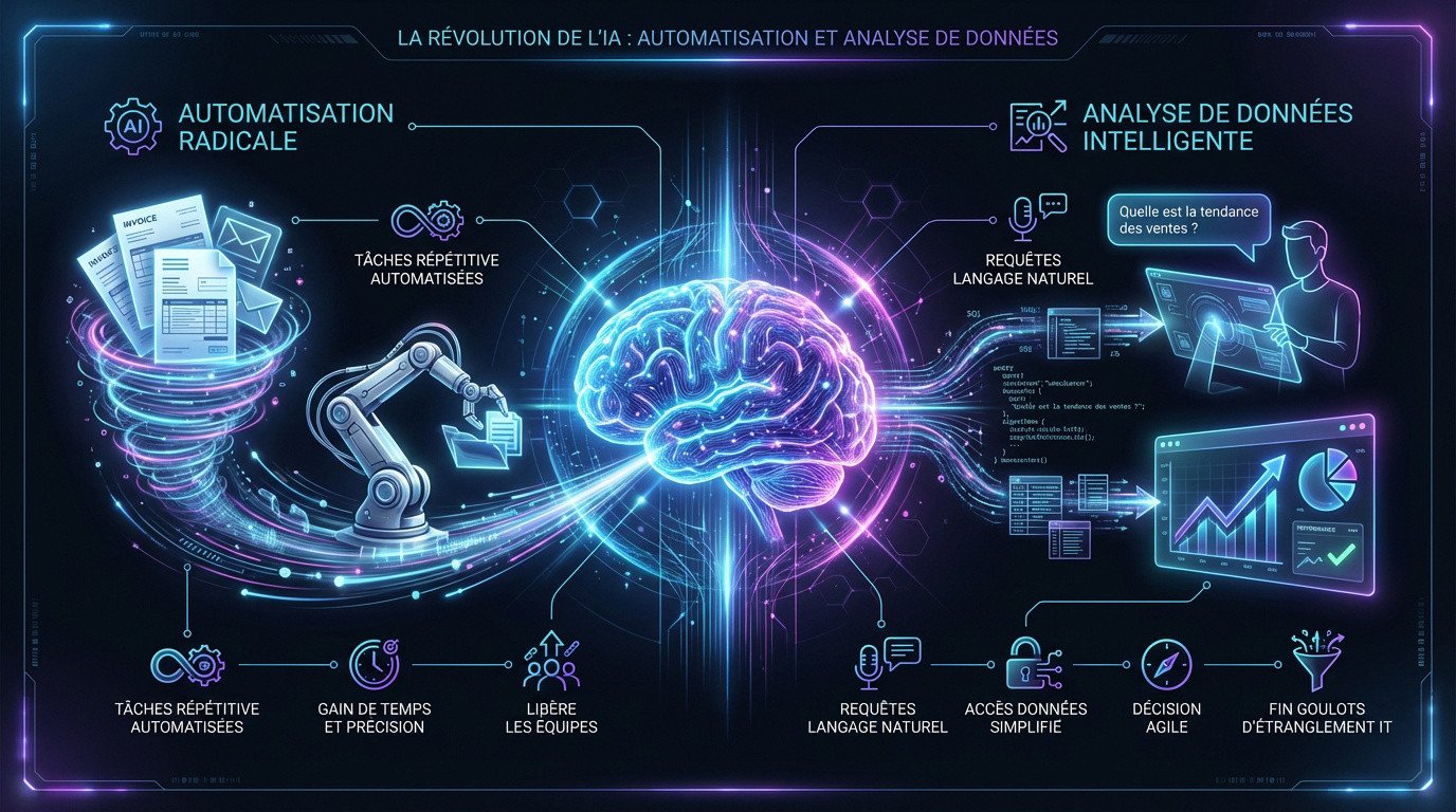 La révolution ia pour l'automatisation et l'analyse de données en entreprise