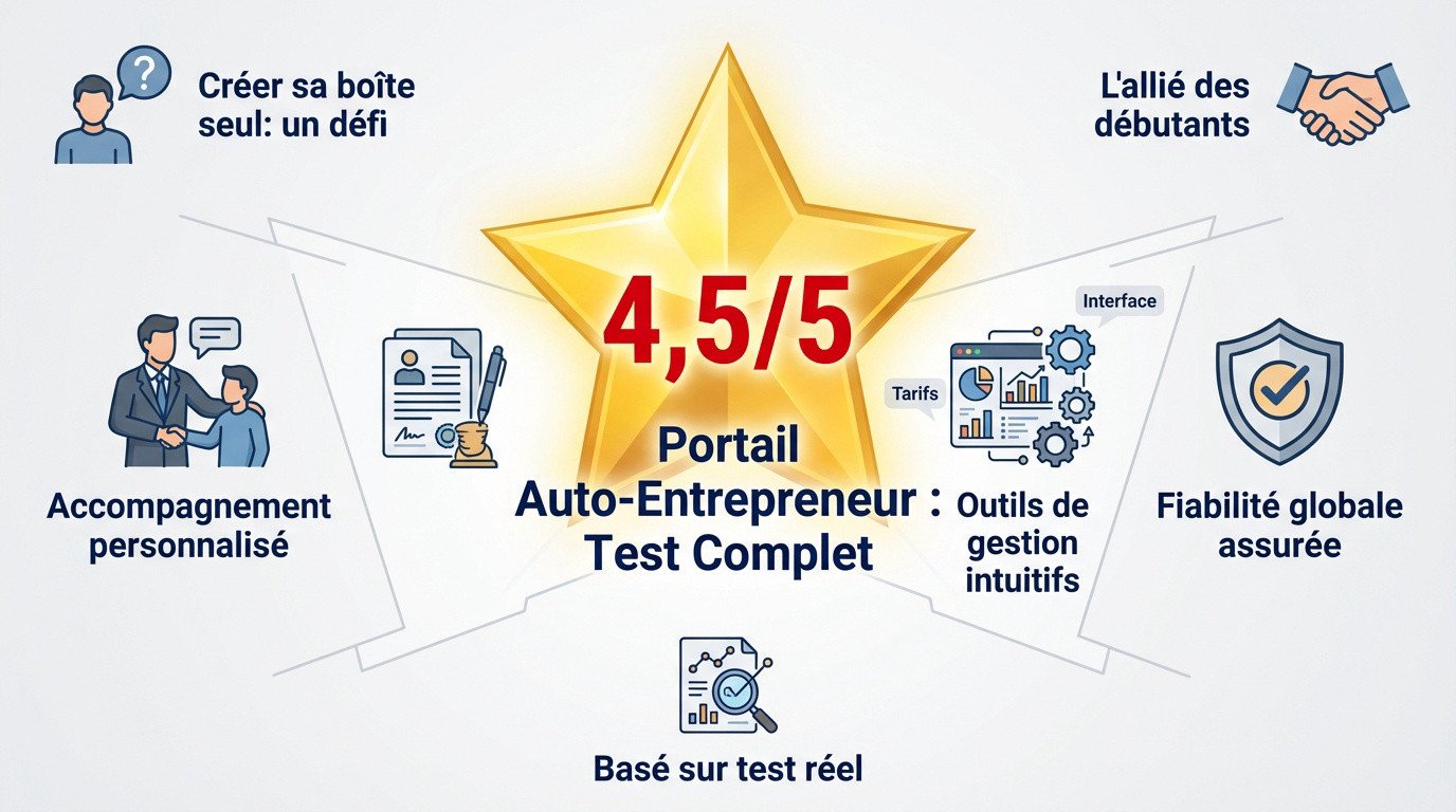 Avis sur le Portail Auto-Entrepreneur et test de la plateforme de gestion
