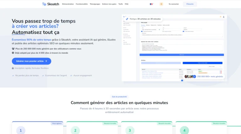 skoacht avis article de blog automatisé
