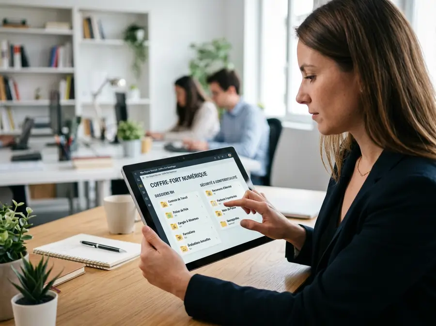 Fonctionnalités Arkevia stockage bulletins de paie accès mobile sécurisé