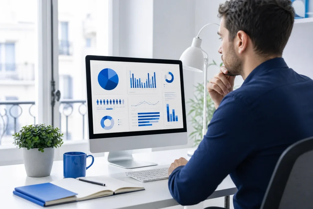 Segmentation targeting and positioning analysé sur écran par IA